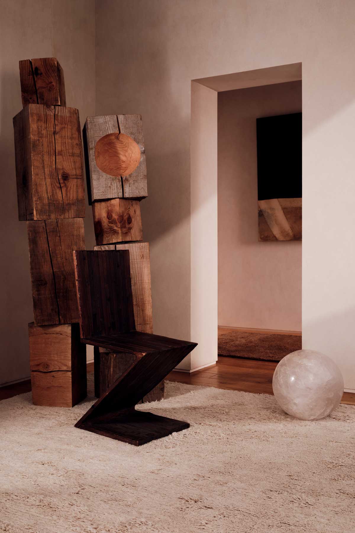 Loess Pearl by The Rug Company - roomset