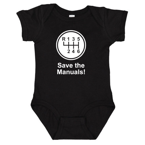 Save the manuals kids shirt