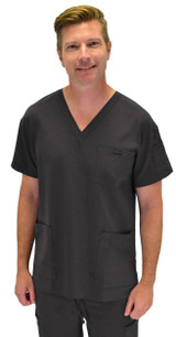 320 Excel Unisex 4 Pocket V-Neck Top