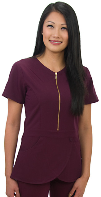 232 Excel 4-Way Stretch Zip Top