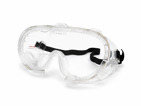 Vented Chemical and Impact Safety Goggles