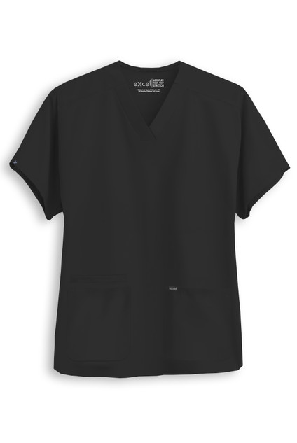 483 Excel 4-Way Stretch 3 Pocket Top