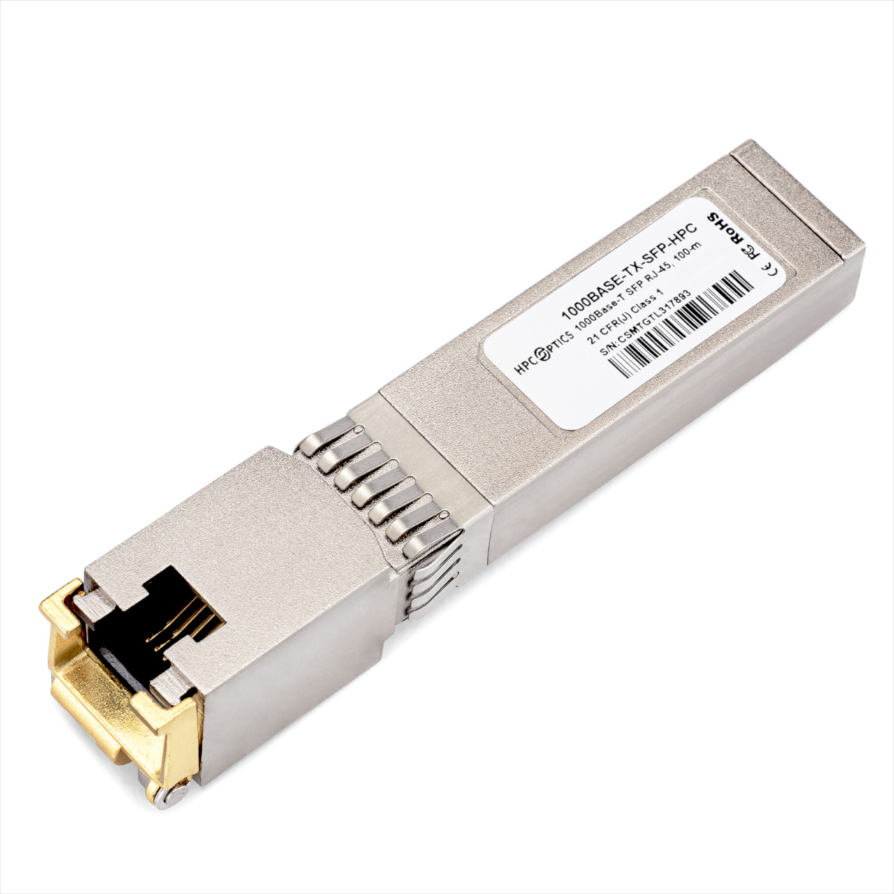 Juniper Compatible EX-SFP-1GE-T 1000BASE-T SFP Transceiver