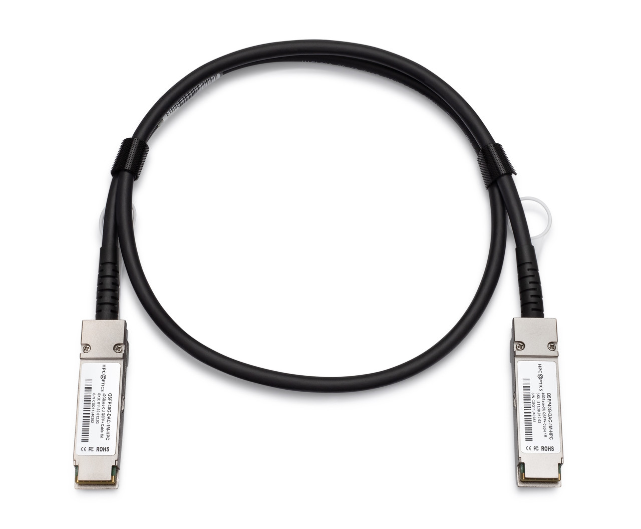 2m (7ft) NVIDIA/Mellanox Compatible 400G OSFP Finned Top Ethernet Passive Direct Attach Copper