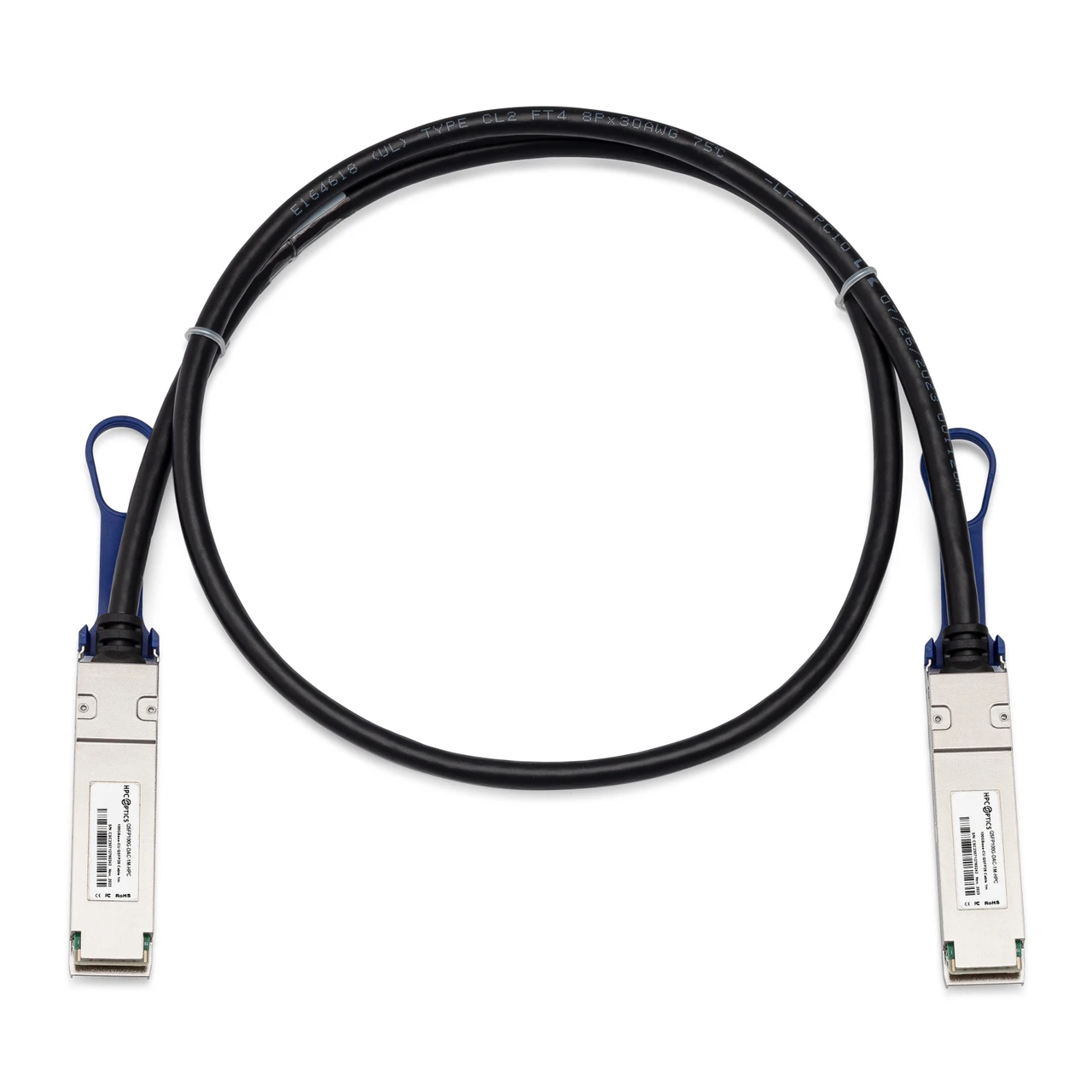 Dacp Linser Extreme Compatible 100G-DACP-QSFP1M QSFP28 to QSFP28 1m 100G Twinax Cable