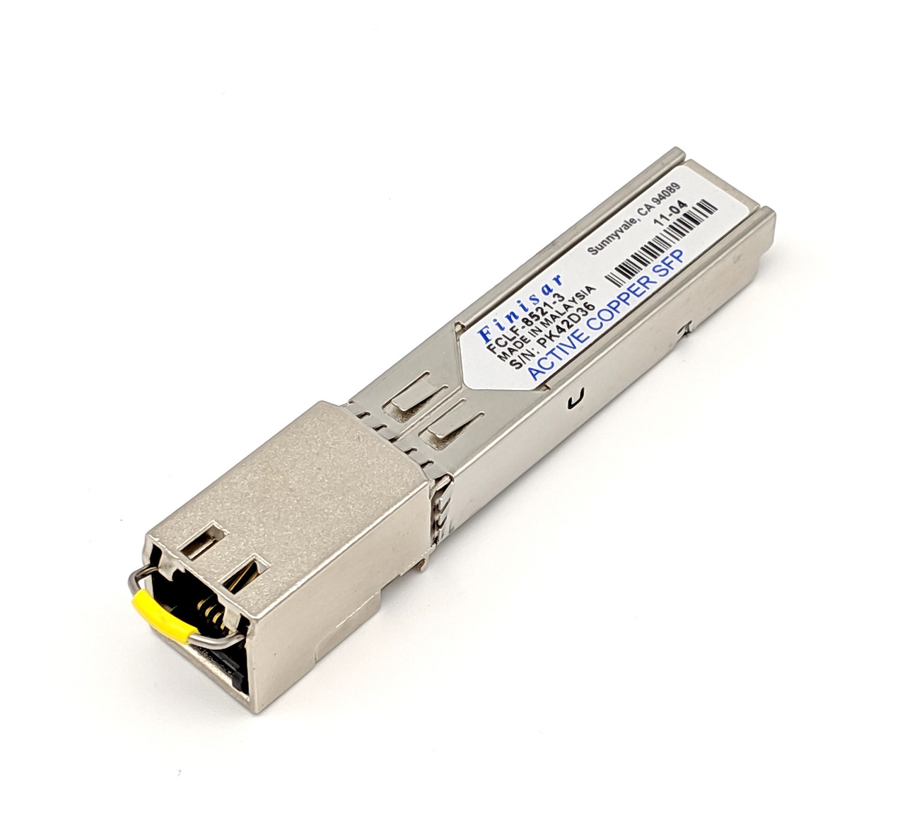Finisar FCLF-8521-3 1000BASE-T Copper SFP Transceiver