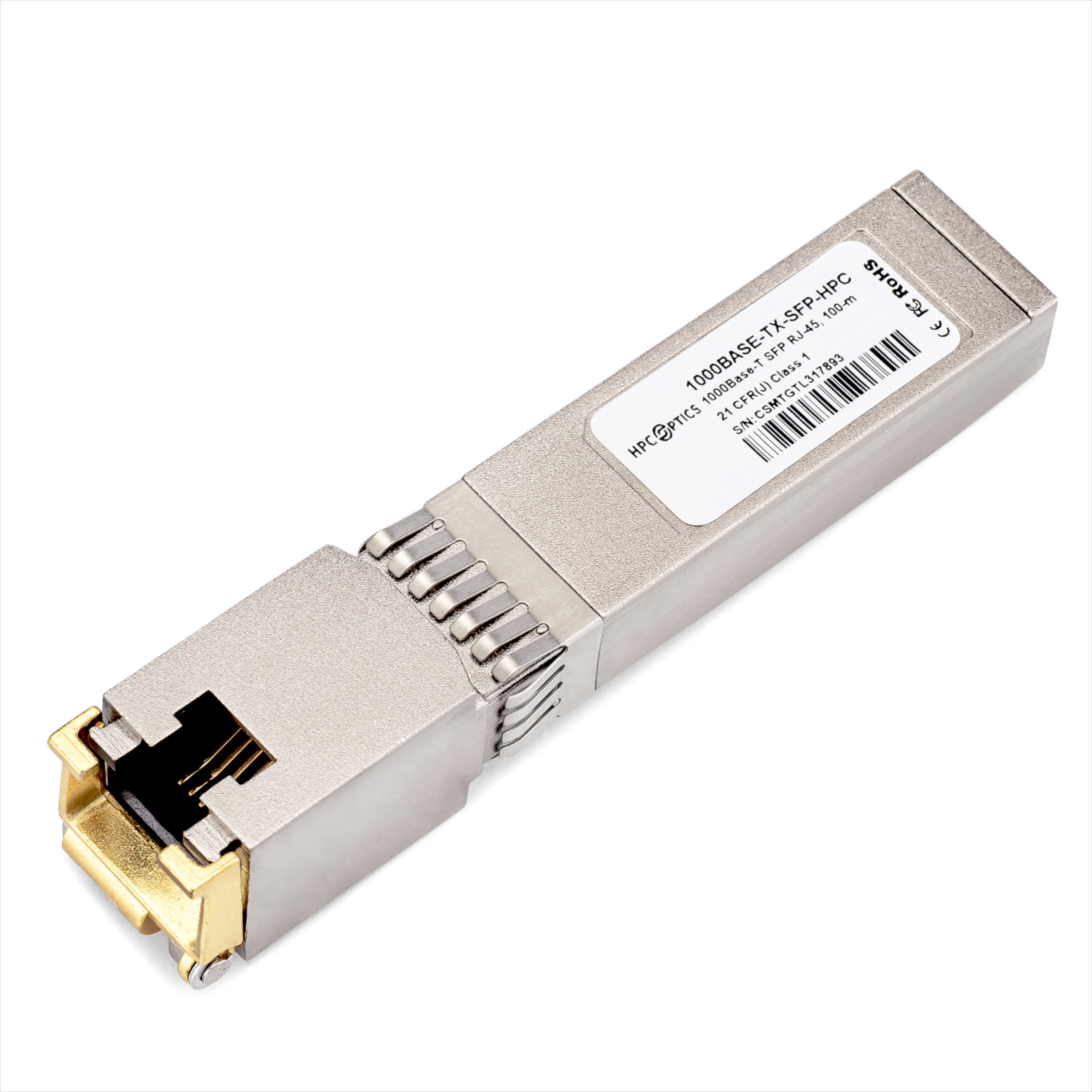 Meraki Compatible MA-SFP-1GB-TX 1000BASE-T SFP Transceiver