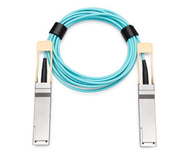 Juniper Compatible JNP-QSFP28-AOC-10M 100G QSFP28 to QSFP28 Active Optical Cable