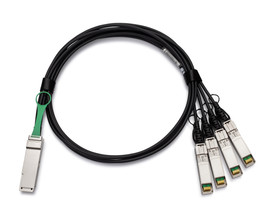Arista Compatible CAB-Q-4S-100G-3M QSFP28 100G Twinax Breakout Cable