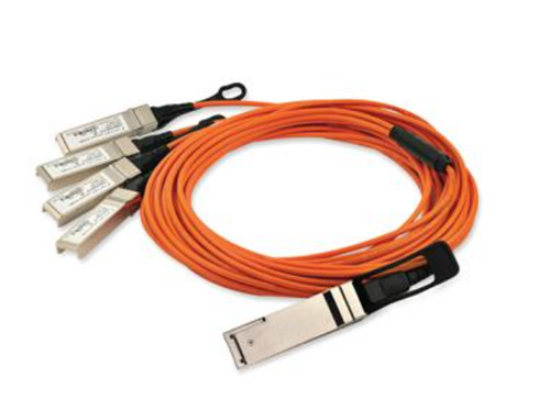 Finisar Quadwire FCBN510QE2C01 40G 1m QSFP to 4x SFP+ Breakout Active Cable