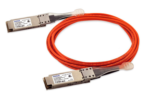 Finisar Quadwire FCCN410QD3C03 40Gb/s 40GBASE-AOC 3m QSFP+ Active Optical Cable