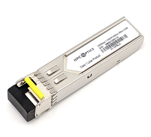 Dell EMC Compatible SFP-1G-BX80-D 1000BASE-BX-D Bi-Directional 80km SFP Transceiver