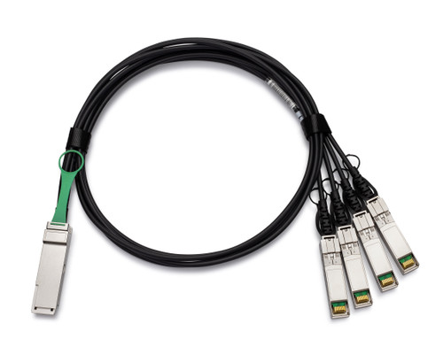Extreme Compatible 100G-DACP-QSFP4SFP5M QSFP28-4xSFP28 5m Twinax Breakout Cable
