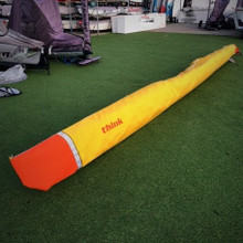 With vibrant Sunbrella colors you can match your boat brand or design your own color combination.  Customize the body, tip and tail, of your kayak cover.  All our covers have a bright red warning flag included.