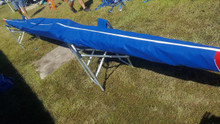 NEW Aqualon Edge Soft rowing shell cover!  Our rowing Shell covers provide complete coverage for transportation and outdoor storage