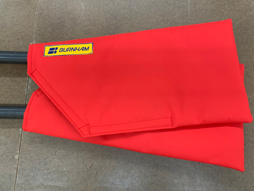 A great NEW item to protect your sculling Blades! WeatherMax outer shell with a padded interior. Velcro closure for easy on & off. Set (2)
Sweep oar Blade Covers will protect your oars while travelling.