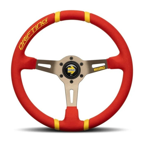 Steering Wheel Drifting Red