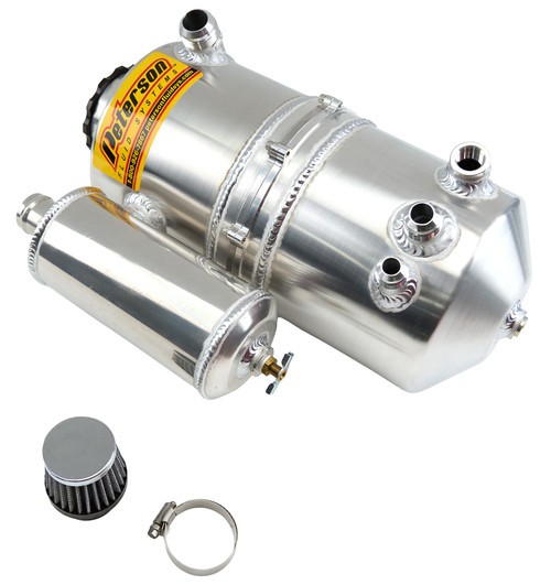 1.5 Gal 2 Piece Drag Tank w/Catch Can