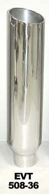 Exhaust Stack 5in x 8in 36in L Polished Exhaust Stack 5in x 8in 36in L Polished