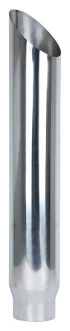 Exhaust Stack 5in x 6in 36in L Miter Polished Exhaust Stack 5in x 6in 36in L Miter Polished