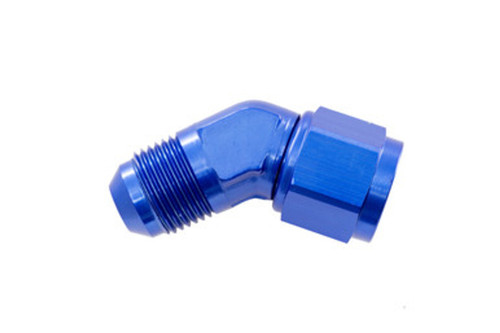 10AN Male to 10AN Female 45Deg Blue