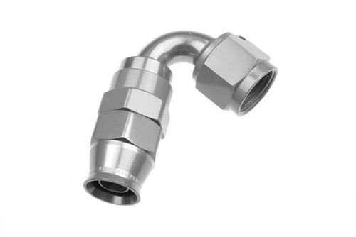 10AN 120 Degree PTFE Reusable Hose End Black