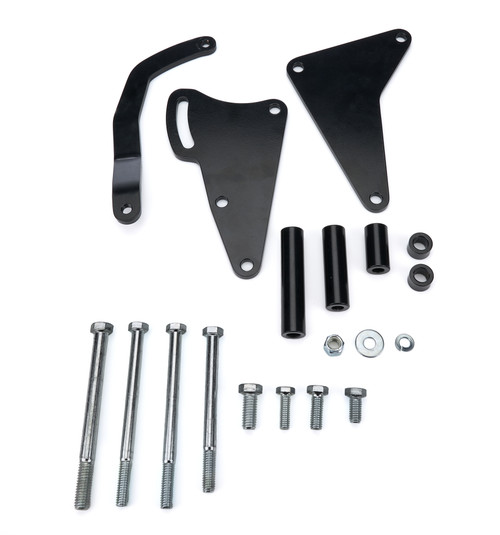 Alternator Bracket BBC Long Water Pump Black Alternator Bracket BBC Long Water Pump Black