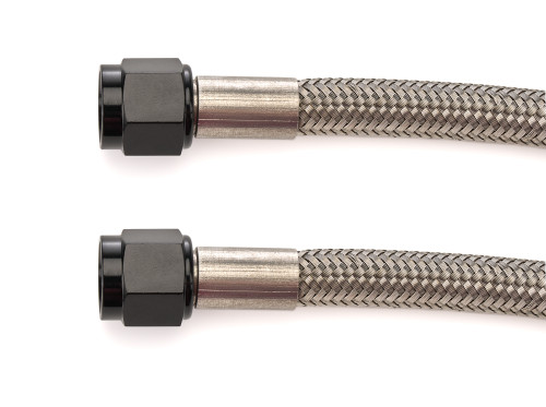 6AN 12in Nitrous Line Black 6AN 12in Nitrous Line Black