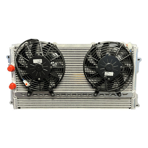 Oil Cooler Module Whelen Modified w/Dual Fans Oil Cooler Module Whelen Modified w/Dual Fans