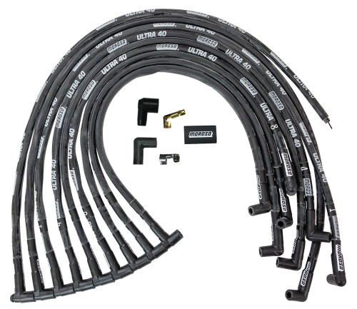 Ultra 40 Plug Wire Set - Black 73820