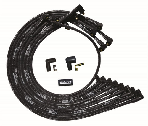Ultra Plug Wire Set SBC Under V/C Black 51529
