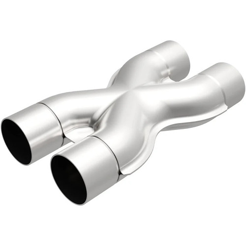 Stainless Tru-X Crossover 2.5in Dual