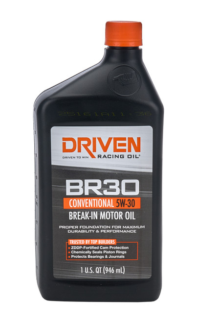 BR30 5w30 Petroleum Oil 1 Qt Break-In Oil