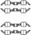 BB Mopar Intake Gaskets BB Mopar Intake Gaskets