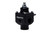 Large 2-Port Regulator - # 8 Outlets - Black