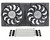 13in Dual High Output RAD Fans Puller 16928