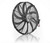 16in Euro Black Electric Fan Super Duty Puller