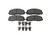 Claw  Brake Pads D1589