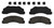 Claw  Brake Pads D1414