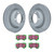 Brake Rotor & Pad Kit Greenstuff Toyota