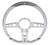 Steering Wheel 14in D- Shape Trans Am Polished
