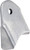 Gusset Tabs 4pk Round Tube 1/4in Hole ALL60041