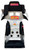 Seat EZIII Sportsman 15in 1in Tall 3pc Blk Cr