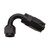 Reusable Hose End Black 120 Deg Elbow -16