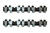 SBC Shaft Rocker Arm Kit - 1.6/1.6 Ratio