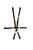 5pt Harness LL2 P/U L&R 2in Black SFI 16.1