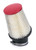Filter Air Kart 2.437in Inlet 4in 20 Deg Red