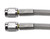 3AN Pre-Assembled Brake Lines- Stainless 3300-03-48