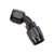 #8 45 Deg Hose End Black 610105