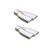 70-71 Pontiac GTO 2.5in Exhaust Splitters Pair